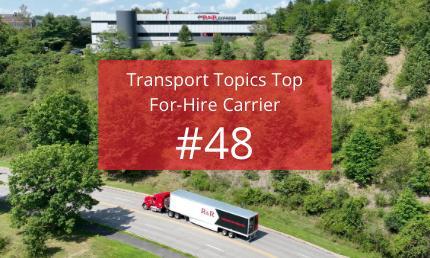R&R Named on Transport Topics Top 100 For-Hire Carriers