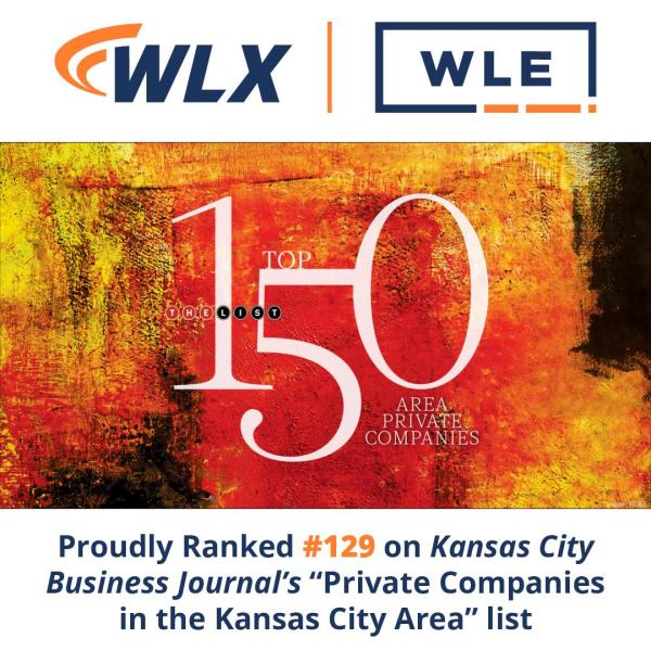 WLX Press Release - Ranked #129 - Kansas Private Companies